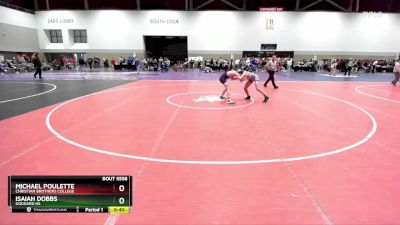 126A Semifinal - Michael Poulette, Christian Brothers College vs Isaiah Dobbs, Goddard HS