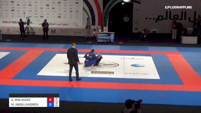 ALEXANDRE MOLINARO vs MAGOMED ABDULKADIROV Abu Dhabi World Professional Jiu-Jitsu Championship