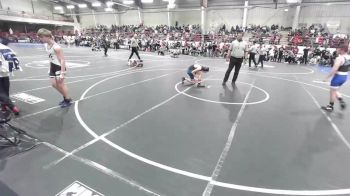 130 lbs Consi Of 16 #2 - Jayce Kisamore, Valley Bad Boys vs Gunner Haelbig, Snowflake Lobos