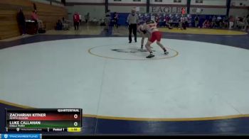 113 lbs Quarterfinal - Zachariah Kitner, North Eugene vs Luke Callahan, Eagle Point