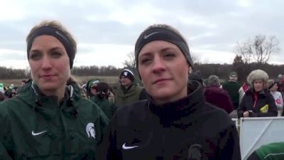 Leah O'Connor and Rachele Schulist have everything on plan for NCAAs