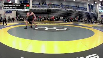 215 lbs Cons. Round 3 - Braylin Freels-Aller, Bluffton vs Gabriel Schafer, Elmwood