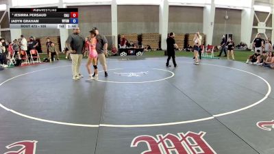 105 lbs Cons. Round 5 - Jesirra Persaud, California vs Jadyn Graham, Wyoming