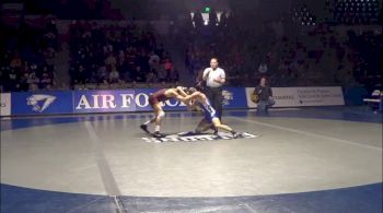 141lbs Match Carter McElhany (Air Force) vs. Conrad Rangell (Minnesota)