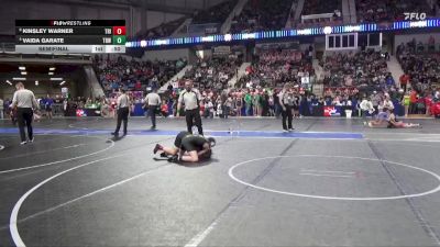 110 lbs Semifinal - Kinsley Warner, Triumph vs Vaida Garate, The Best Wrestler