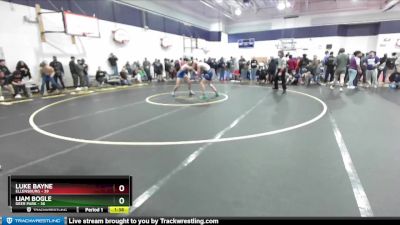 165 lbs Quarterfinal - Liam Bogle, Deer Park vs Luke Bayne, Ellensburg