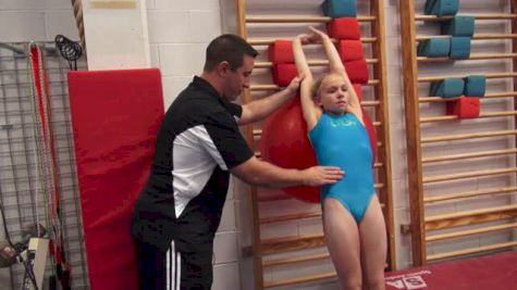 Ball Arch Back Drill for Yurchenko Entry