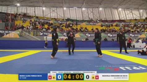 MANUELA FERNANDES DA SILVA vs MARIA CLARA FERRAZ SILVA 2026 FPJJ Circuito Paulista GI Etapa 3
