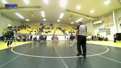 140 lbs Rr Rnd 5 - Hailey Griffith, Sand Springs HS vs Jenavece Norris, Little Axe Womens Wrestling