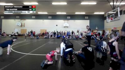 49 lbs Cons. Quarters - Brantley Fresquez, Homedale Wrestling Club vs Tim Shaffer, Iron Mountain Outlaws