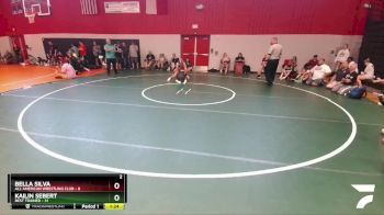 126 lbs Round 3 (8 Team) - Kailin Sebert, Best Trained vs Bella Silva, All American Wrestling Club