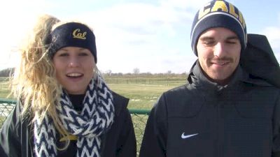 Cal's Bethan Knights and Chris Walden pumped for Saturday