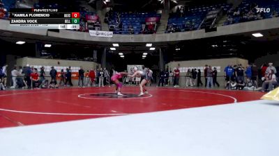 115 lbs Cons. Round 3 - Kamila Florencio, Unattached vs Zandra Vock, Unattached