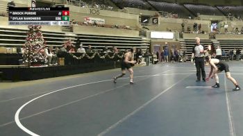 114 Championship Bracket Cons. Round 4 - Brock Purdie, Apple Valley vs Dylan Sandness, Bismarck Legacy