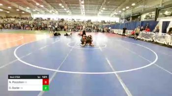 195 lbs Round Of 16 - Nolan Pozzobon, GA vs Deonte Dozier, GA