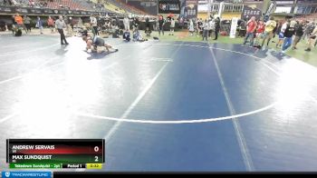 170 lbs Cons. Round 3 - Andrew Servais, WI vs Max Sundquist, MI