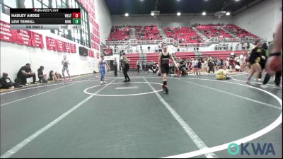 96 lbs Quarterfinal - Aaron Delgado, Prime Wrestling vs Gatlin Earp, Chandler Takedown Club