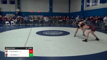 182 lbs Consolation - John Summers, Fairfield Warde vs Landon Farnham, Spaulding