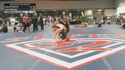 138 lbs Consi Of 64 #1 - Malakii Martin, CO vs Luke Kibelbek, TN