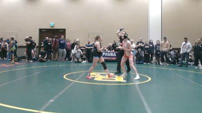 125 lbs Champ. Round 1 - Kennedy Lear vs Raegan Milheim
