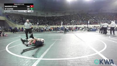 70 lbs Quarterfinal - Rhett Smith, Hinton Takedown Club vs Jax Gates, Ponca City Wildcat Wrestling