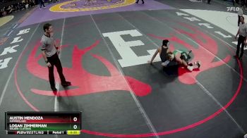 Cons. Round 1 - Logan Zimmerman, Wilber-Clatonia vs Austin Mendoza, Summerland