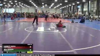 80 lbs Round 3 (6 Team) - Jarrett Smith, Terps Xtreme vs Ben Proper, Ranger WC