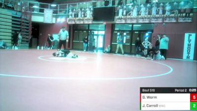 12U - 82-85 Champ. Round 3 - Niko Bailey vs Braden Campbell, Warrior Wrestling Club