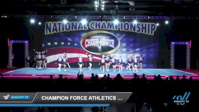 Champion Force Athletics - Lavender [2022 L6 International Open Coed - NT Day 2] 2022 American Cheer Power Columbus Grand Nationals