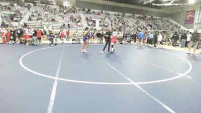 135 lbs Semis - Madison Watts, Mat Demon Wrestling Club vs Desirae Juarez, Team Elevate Wrestling