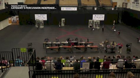 Category 5 Percussion Independe… "Panama City Beach FL" at 2026 WGI Perc/Winds Atlanta Regional+