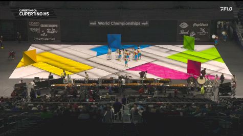 Cupertino HS "Cupertino CA" at 2025 WGI Percussion/Winds World Championships
