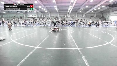 105 lbs Rr Rnd 3 - Carson Planer, Indiana Outlaws Silver vs Jonathan Toriello, Micky's Maniacs White