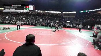 100 lbs Quarterfinal - Keegan McNulty, SHE1 vs Henry Geiger, GVL2