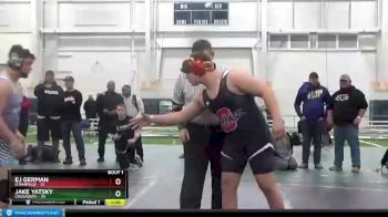 210 lbs Finals (2 Team) - Jake Yatsky, Crusaders vs Ej German, O.Rampage