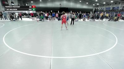 144 lbs Cons. Sub-rd Of 16 - Patrick Provost, Zumwalt Wrestling Club vs Jet Millison, Basehor-Linwood High School Wrestling