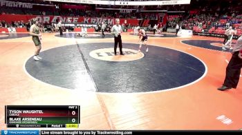 1A 120 lbs Champ. Round 1 - Tyson Waughtel, Carlyle vs Blake Arseneau, Kankakee (McNamara)