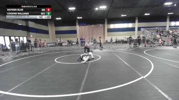 102 lbs Round Of 32 - Hayden Blue, Reign WC vs Cooper Williams, Westlake HS