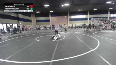 102 lbs Round Of 32 - Hayden Blue, Reign WC vs Cooper Williams, Westlake HS