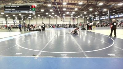 220 lbs Consi Of 16 #2 - Logan Whitacre, AZ vs Owen Jones, GA