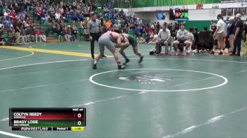 157 lbs Champ. Round 3 - Coltyn Reedy, Sheridan vs Brady Losie, Oak Harbor