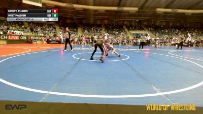 76 lbs Round Of 16 - Henry Pharis, Sniper Wrestling Academy vs Kolt Palmer, Roundtree Wrestling Academy