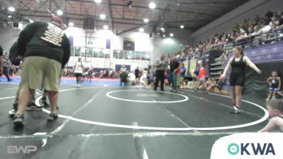 117 lbs Rr Rnd 1 - Trinity Wright, IRONMEN Wrestling Club vs Jenna Delk, Sperry Wrestling Club