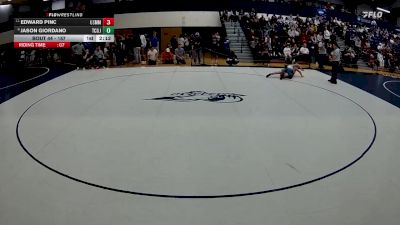 157 lbs Champ. Round 1 - Edward Pinc, Merchant Marine vs Jason Giordano, Tcnj