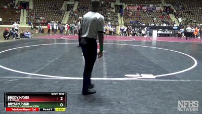 1A-4A 132 Semifinal - Brysen Pugh, Prattville Christian Academy vs Brody Hayes, T. R. Miller