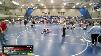 120 lbs Round 2 - Blake Hunt, Grantsville Wrestling Club vs Deegan Black, Uintah Wrestling