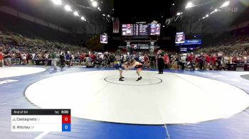 126 lbs Rnd Of 64 - Jake Castagneto, Idaho vs David Ritchey, Oklahoma