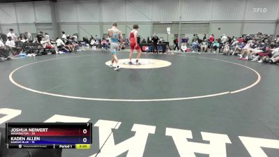 138 lbs Round 1 (8 Team) - Joshua Neiwert, Washington vs Kaden Allen, Kansas Blue