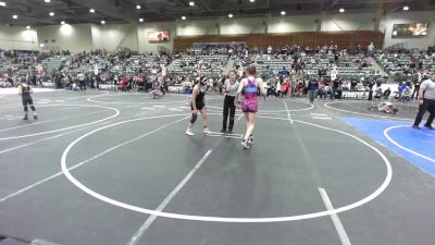 130 lbs Rr Rnd 3 - LaReina Ramirez, No Team vs Millie Batavia, Carson Valley Wildcats