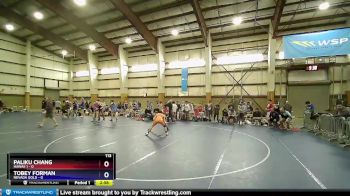 113 lbs Quarters & Wb (16 Team) - Paliku Chang, Hawaii 1 vs TOBEY FORMAN, Nevada GOLD